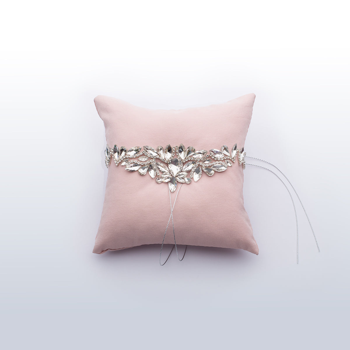 Ring bearer pillow Pink blush Happiness wedding