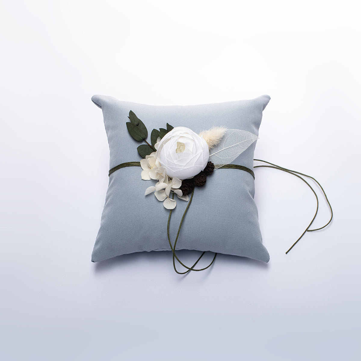 Ringkissen Gentle Blue Hochzeit, Personalisiert