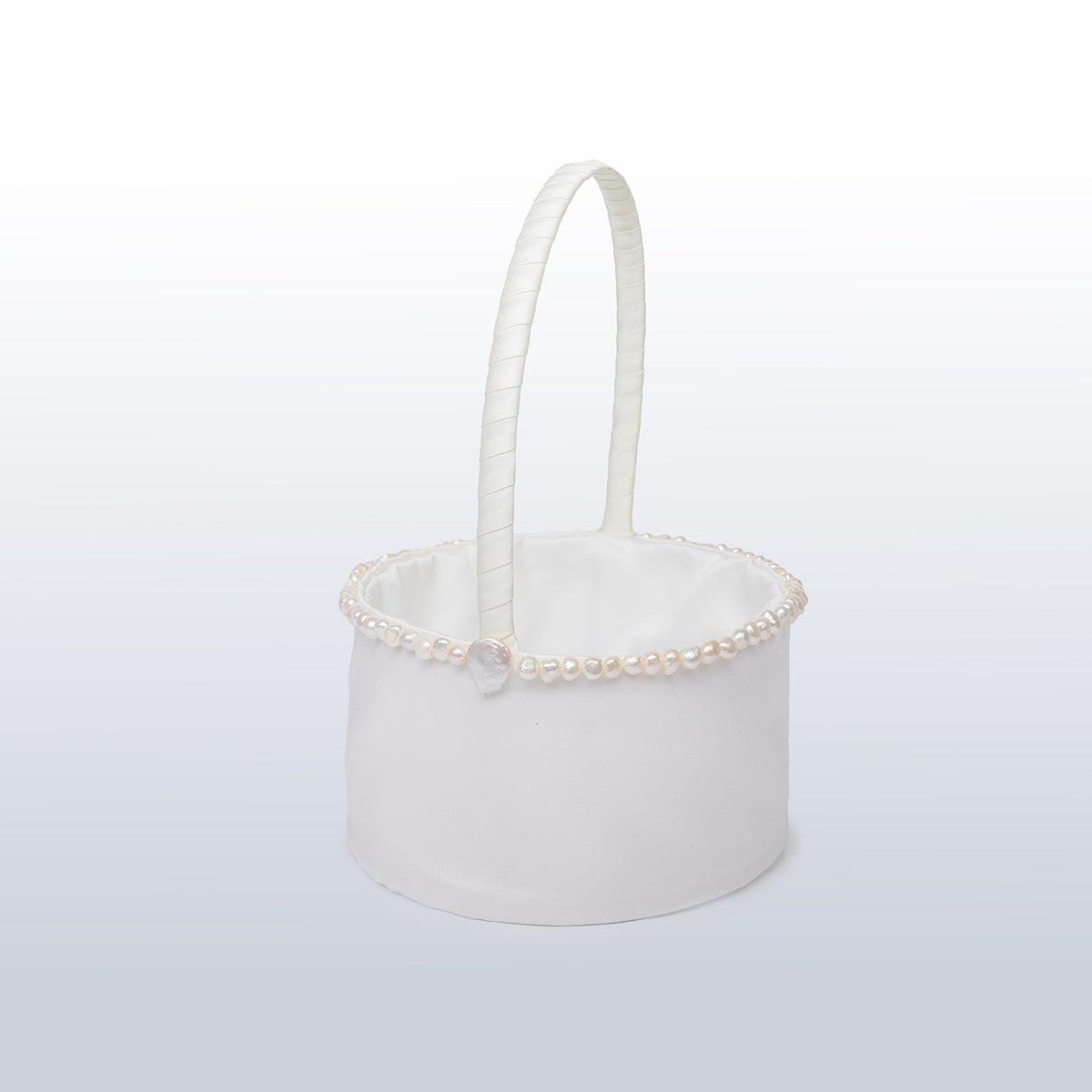 Flower basket White Pearl wedding