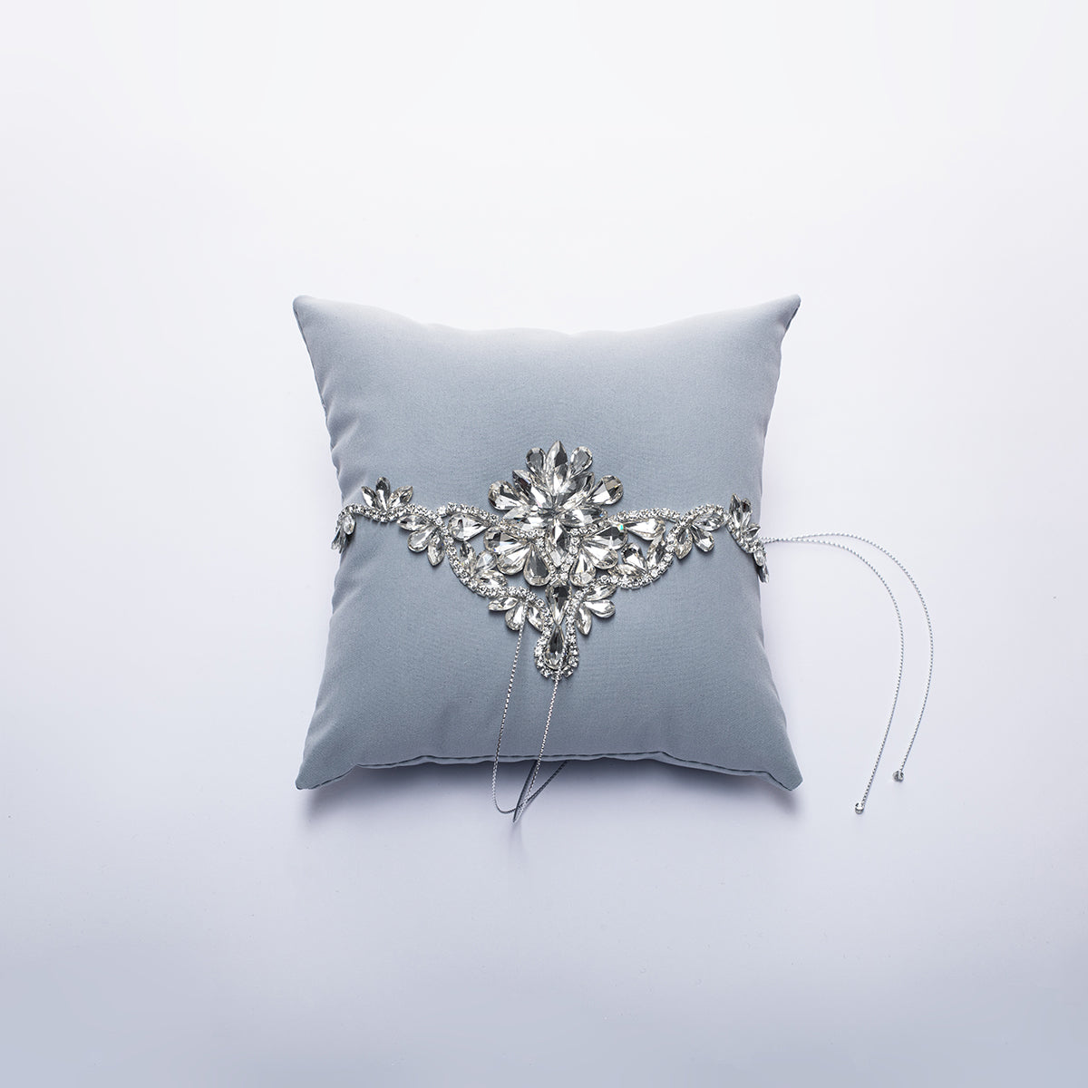 Ringkissen Dusty blue Infinity Hochzeit, Personalisiert