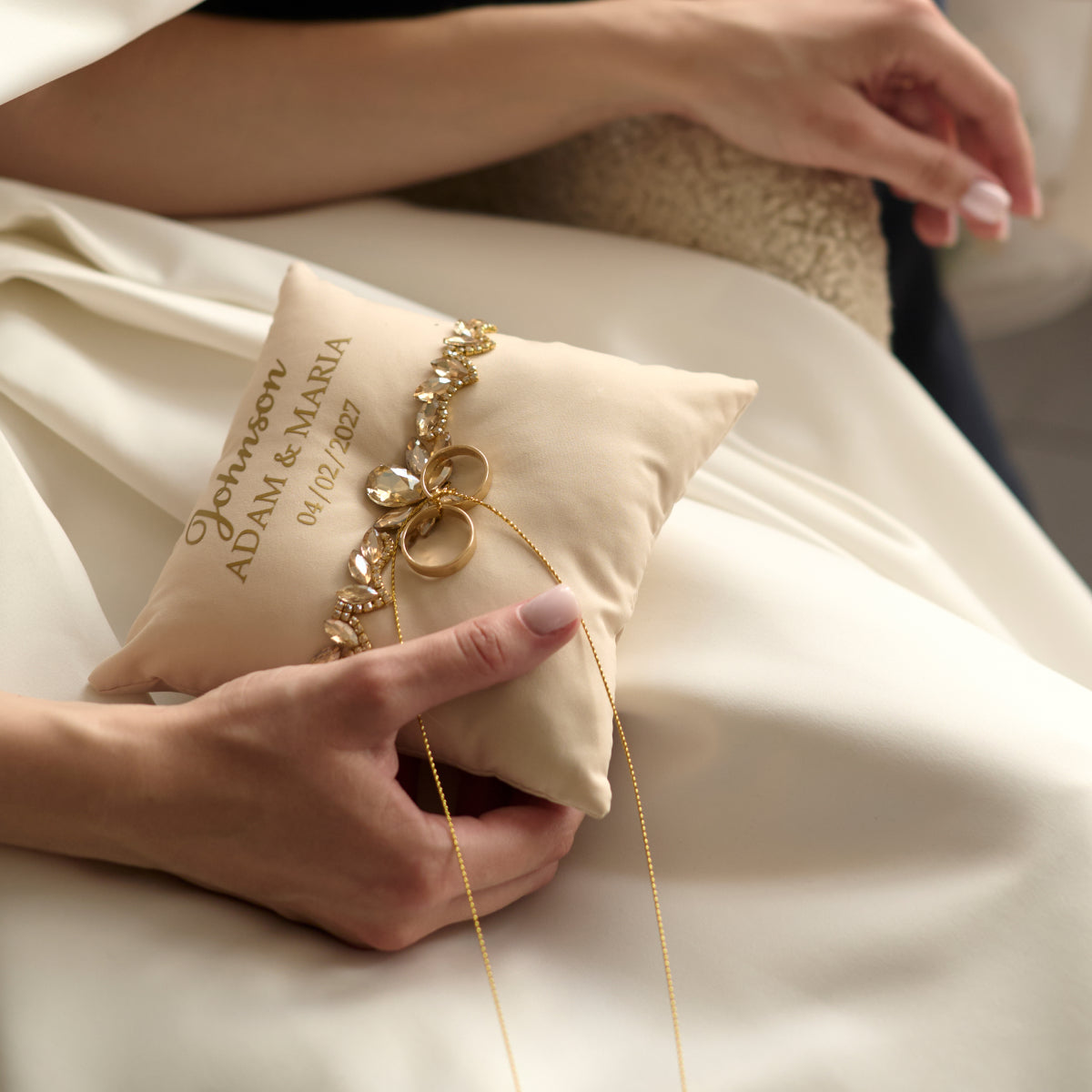 Ringkissen Eternity Wedding, Personalisiert