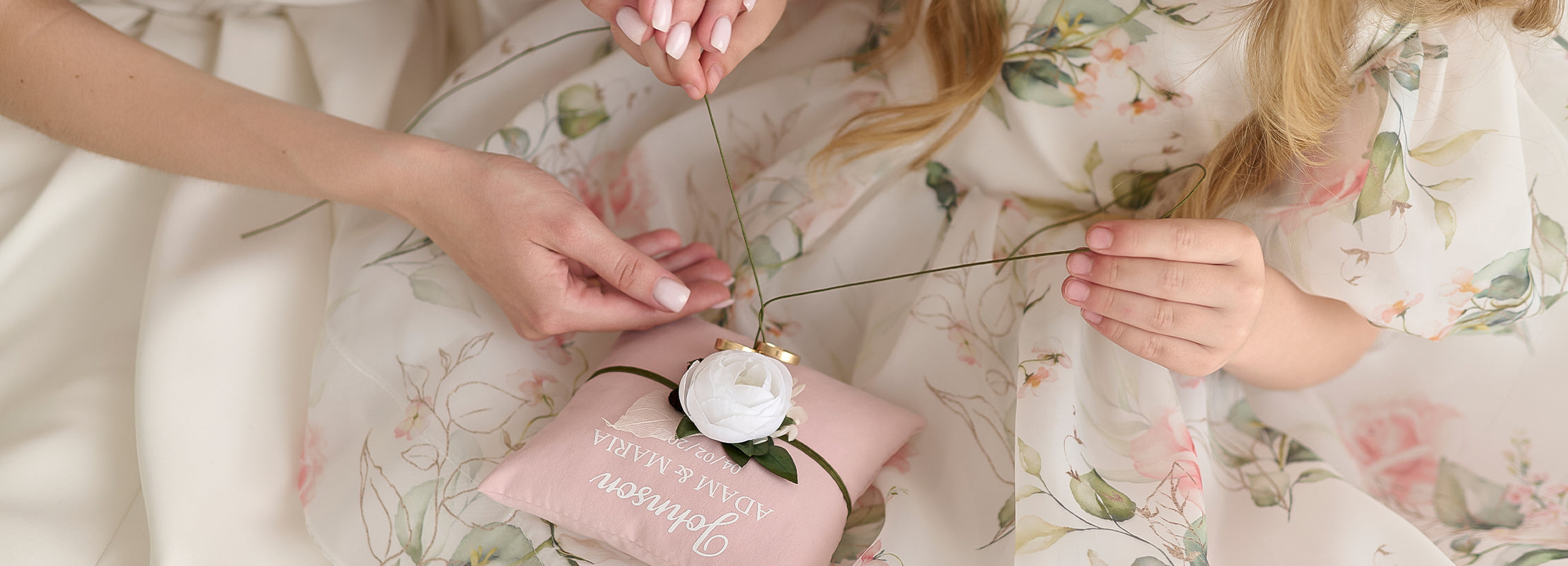 Ring bearer pillows