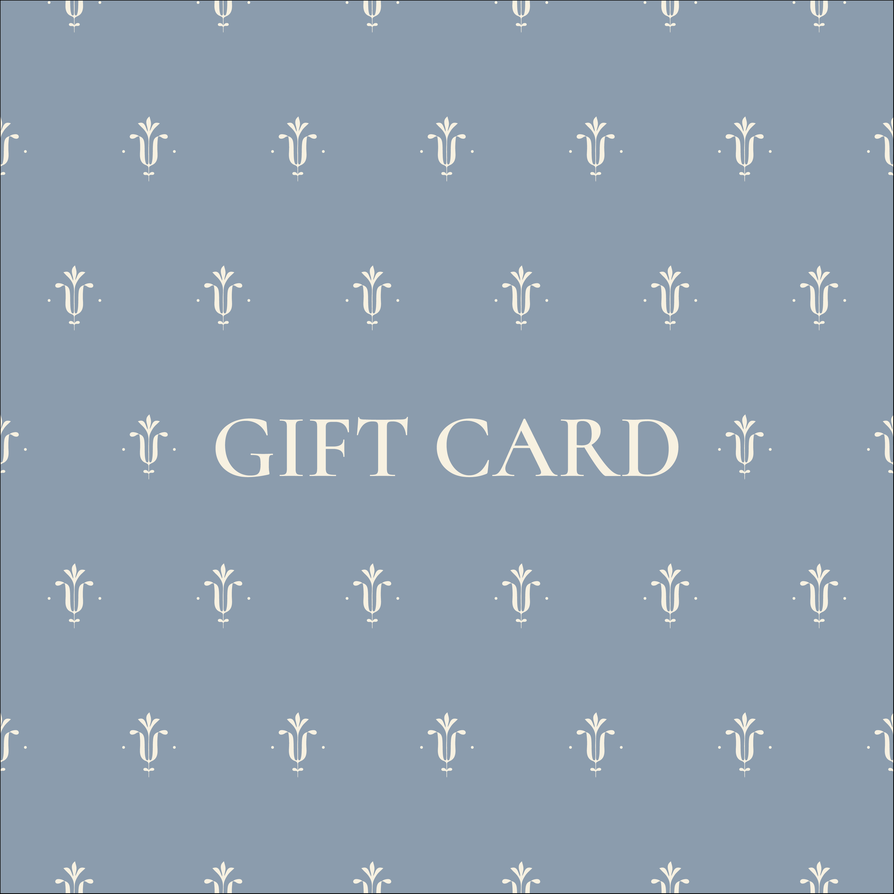 Physical gift card